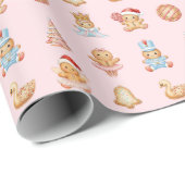 Kerstman Cadet Inpakpapier (Rol Hoek)