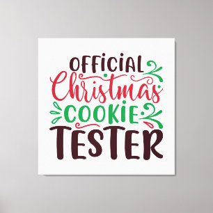 kerstman canvas afdruk