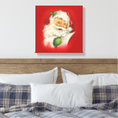 kerstman canvas afdruk (Insitu (Slaapkamer))