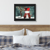 Kerstman Canvas Afdruk (Insitu (Slaapkamer))