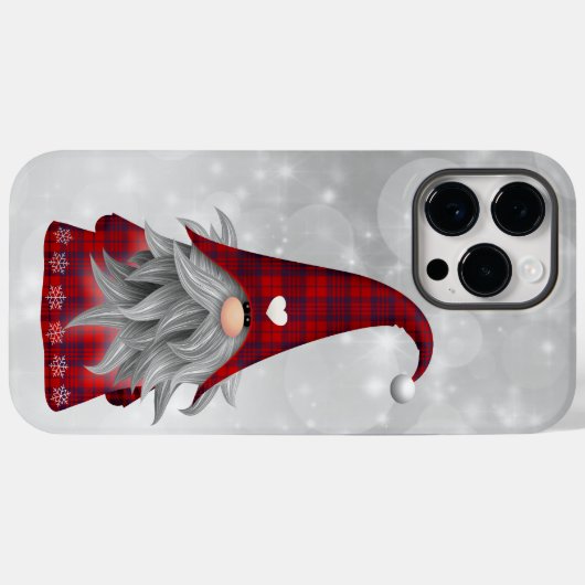 Kerstman Case-Mate iPhone case (Achterkant (horizontaal))