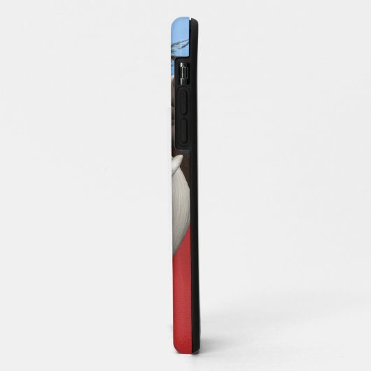 kerstman Case-Mate iPhone case (Achterkant/links)