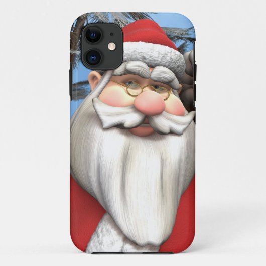 kerstman Case-Mate iPhone case (Achterkant)