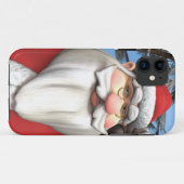 kerstman Case-Mate iPhone case (Achterkant (horizontaal))