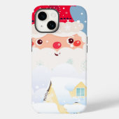 Kerstman Case-Mate iPhone Case (Achterkant)