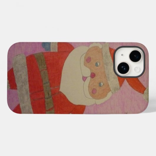 kerstman Case-Mate iPhone case (Achterkant (horizontaal))