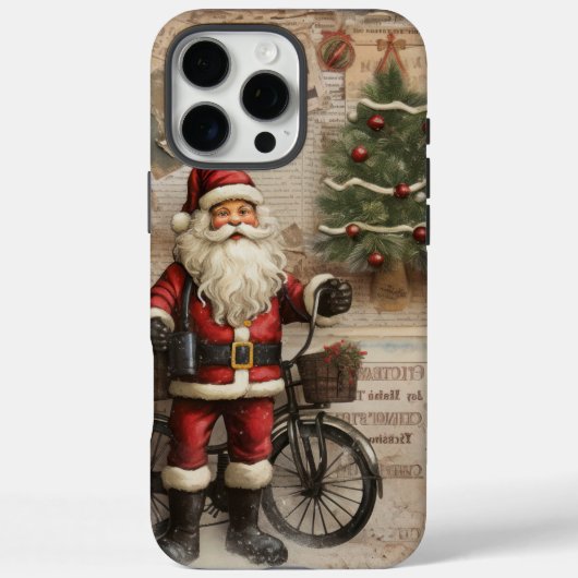  kerstman Case-Mate iPhone case (Achterkant)