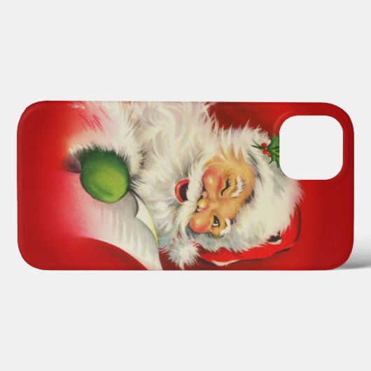  kerstman Case-Mate iPhone case (Achterkant (horizontaal))
