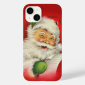 kerstman Case-Mate iPhone case (Achterkant)