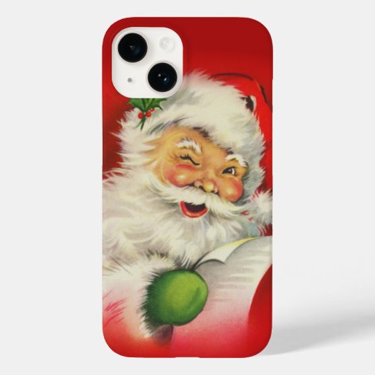 kerstman Case-Mate iPhone case (Achterkant)