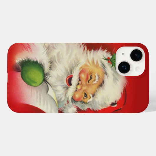  kerstman Case-Mate iPhone case (Achterkant (horizontaal))