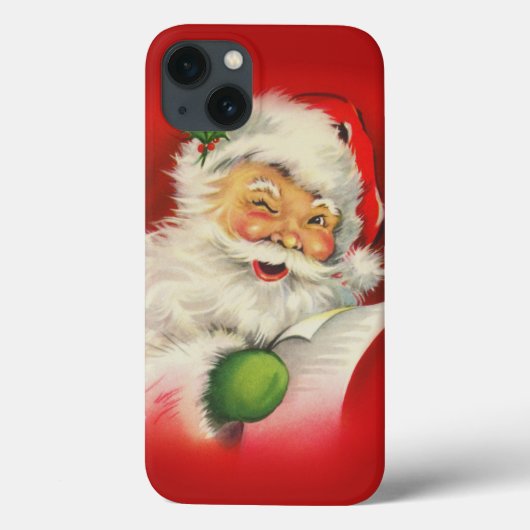  kerstman Case-Mate iPhone case (Achterkant)