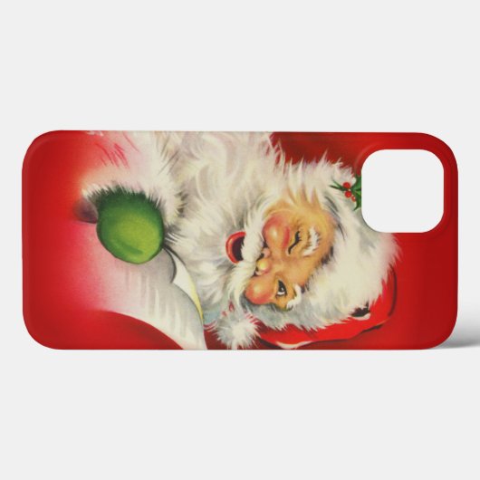  kerstman Case-Mate iPhone case (Achterkant (horizontaal))