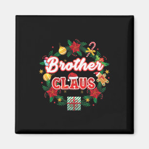 Kerstman Claus Kerst Santa Laurier Krans Mistle Magneet