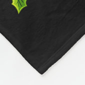 Kerstman Claus Kerstverlichting Pyjama Familie Fleece Deken (Hoek)