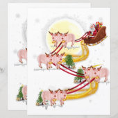 kerstman claus kinderen jongens meisjes (Voorkant / Achterkant)