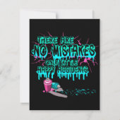 Kerstman Claus Pand| Leuke Panda Ontwerp Kaart (Achterkant)