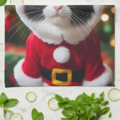 Kerstman Claws Theedoek (Gevouwen)