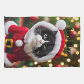 Kerstman Claws Theedoek (Horizontaal)