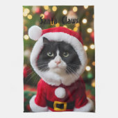  Kerstman Claws Theedoek (Verticaal)