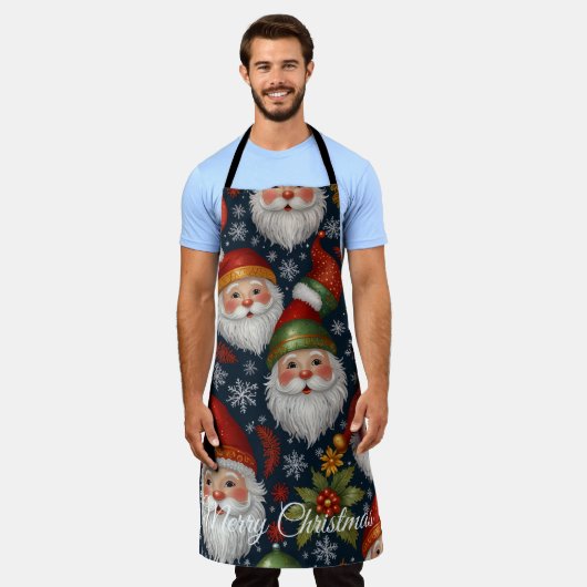  Kerstman Collectie Schort (Gedragen)