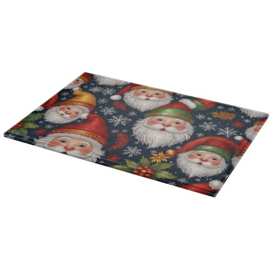  Kerstman Collectie Snijplank (Hoek)