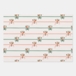 Kerstman Collectie Vakantie Inpakpapier Vel