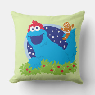 Kerstman Cookie Monster Kussen
