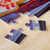 Kerstman Cookies Kerstpuzzel Legpuzzel (Zijkant)