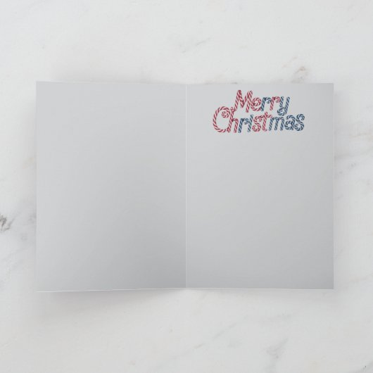 Kerstman Corgi Feestdagen Kaart (Binnen)