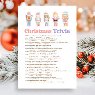 Kerstman Crackers Kerstfilm Trivia Spel Feestdagenkaart