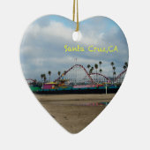 Kerstman Cruz Californië Keramisch Ornament (Rechts)