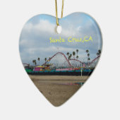 Kerstman Cruz Californië Keramisch Ornament (Links)