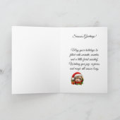 Kerstman de Fret in Beweging Kaart (Binnen)