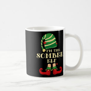 Kerstman De Sombere Elf Kerstmis Matching Familie Koffiemok