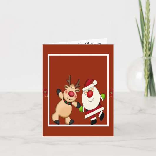 Kerstman & de Vakantie van Kerstmis van het (Voorkant)