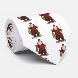***KERSTMAN DE VISSEMAN*** TIE STROPDAS