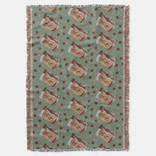  kerstman deken (Voorkant Verticaal)