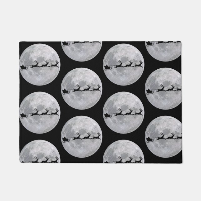 kerstman deurmat (Voorkant)