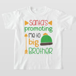 Kerstman die me promoveert naar Big Brother Christ T-shirt