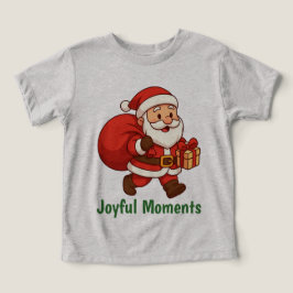 Kerstman die zak met cadeaus draagt 