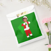 Kerstman Donald Trump grappige kerst Bedankzakje (Gezegeld)