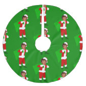 Kerstman Donald Trump grappige kerst Kerstboom Rok (Voorkant)