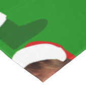 Kerstman Donald Trump grappige kerst Tafelkleed (Gekanteld)