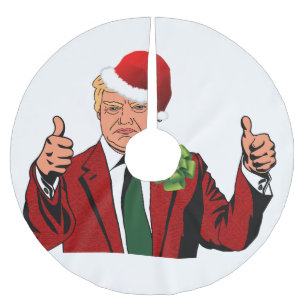Kerstman Donald Trump Kerstboom rok