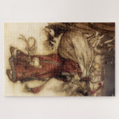 “Kerstman” door Arthur Rackham Legpuzzel (Horizontaal)
