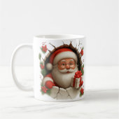 Kerstman Doorbraak Kerstmug Koffiemok (Links)