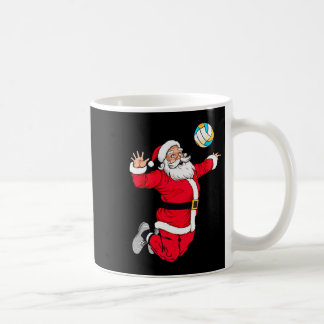 Kerstman Dunking A Volleybal Funny X Koffiemok
