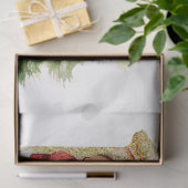 Kerstman Dwerg Ontwerp 2 Tissuepapier (Geschenk)