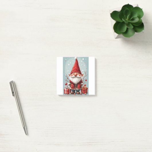 Kerstman Dwerg Post-it® Notes (Kantoor)